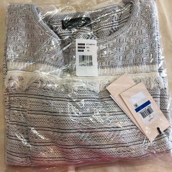 Ivanka Trump Sweater Fringe Hem - Picture 2 of 5